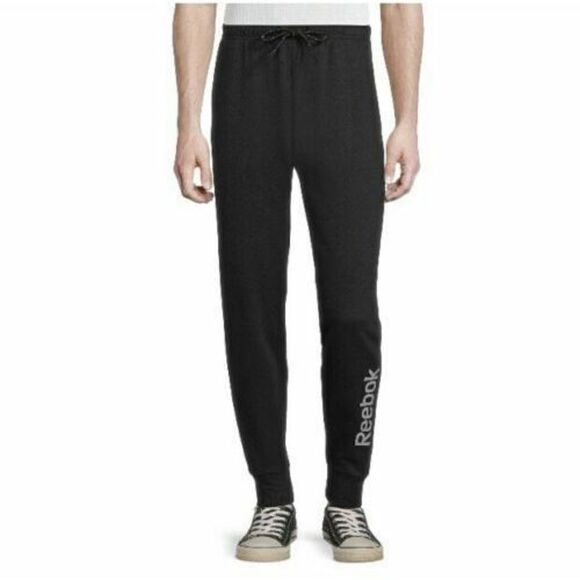 Reebok Men's Size Small Black Loungewear Jogger Pants - Picture 1 of 1
